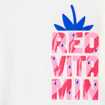 تيشيرت أبيض بأكمام قصيرة...